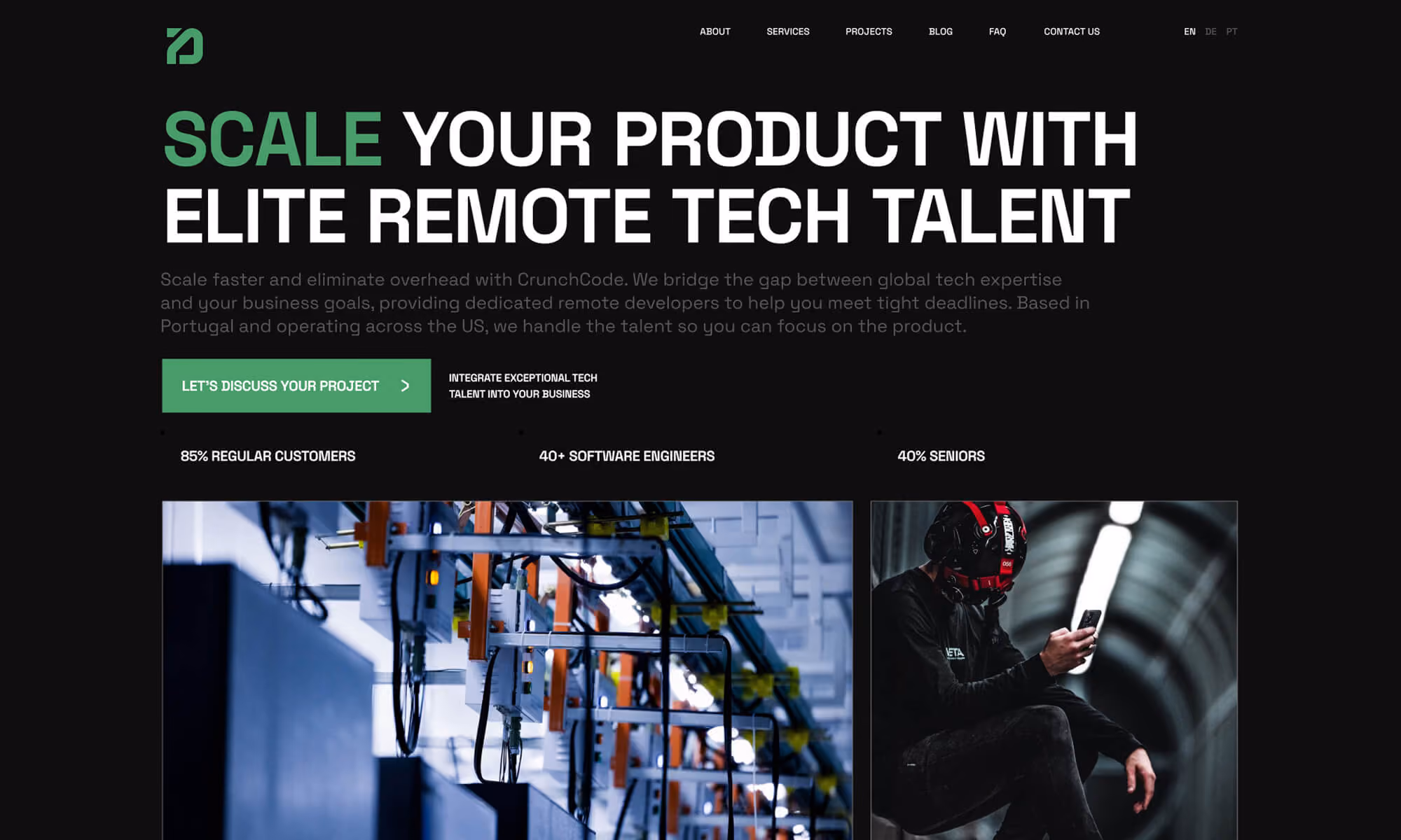 webflow template after