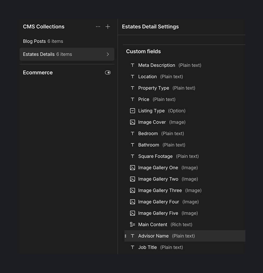 CMS structured for SEO