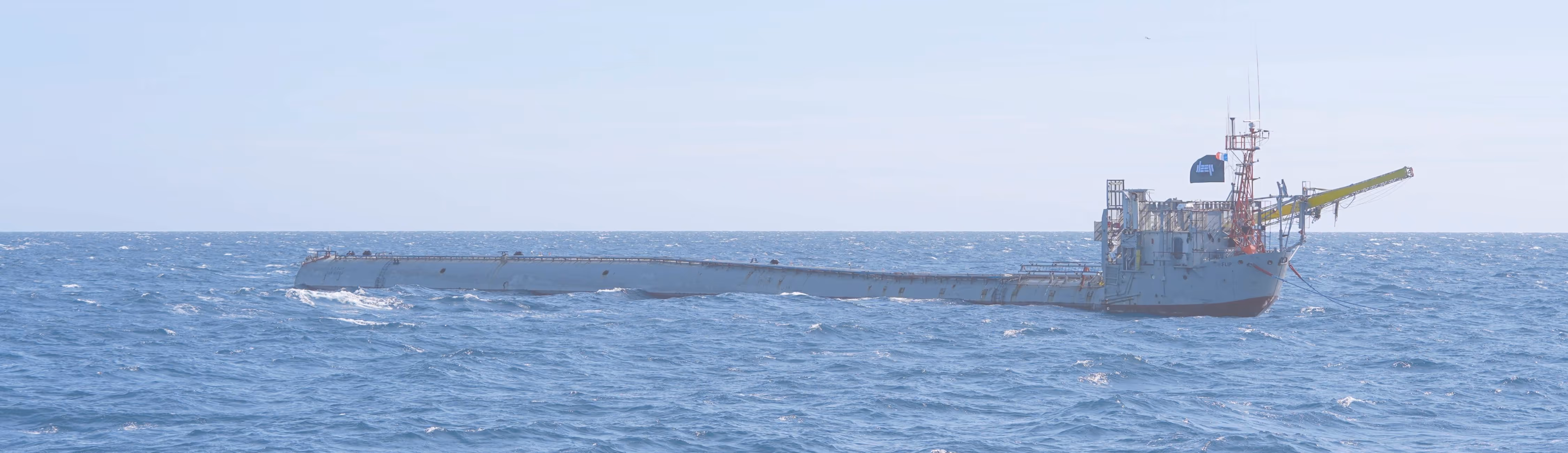 The ONR's 'flipping' vessel, which was believed to be scrapped, has been saved