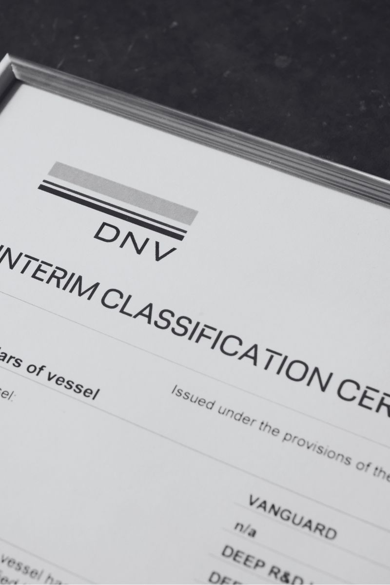 DNV Interim Classification Certificate