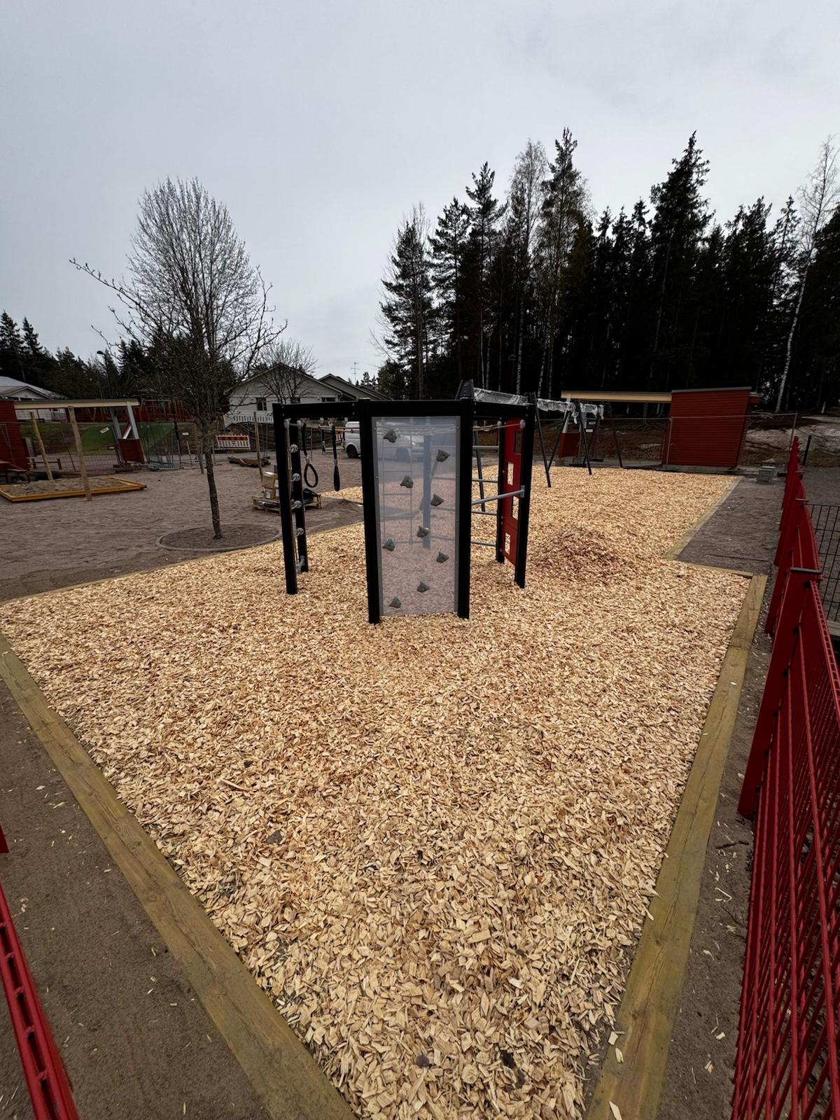image of an outdoor school playground