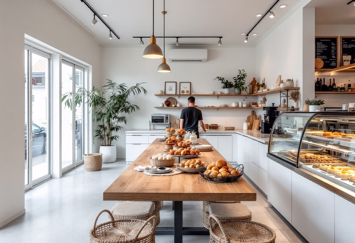 [background image] image of cozy bakery interior (for a bakery)