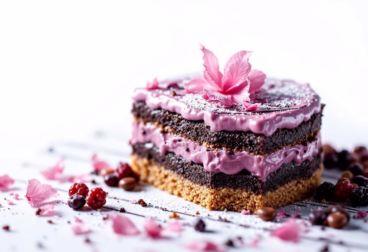 image of unique dish preparation (for a fine dining restaurant)