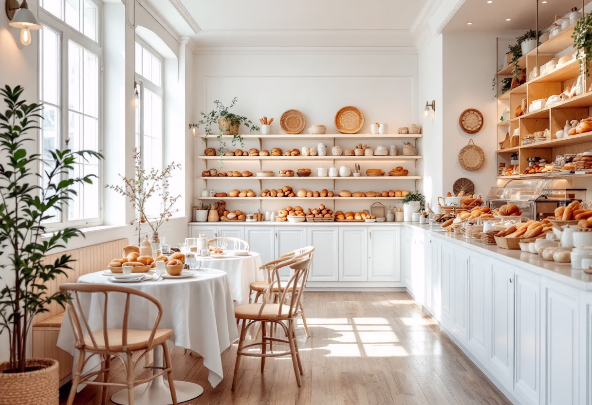 [background image] image of cozy bakery interior (for a bakery)