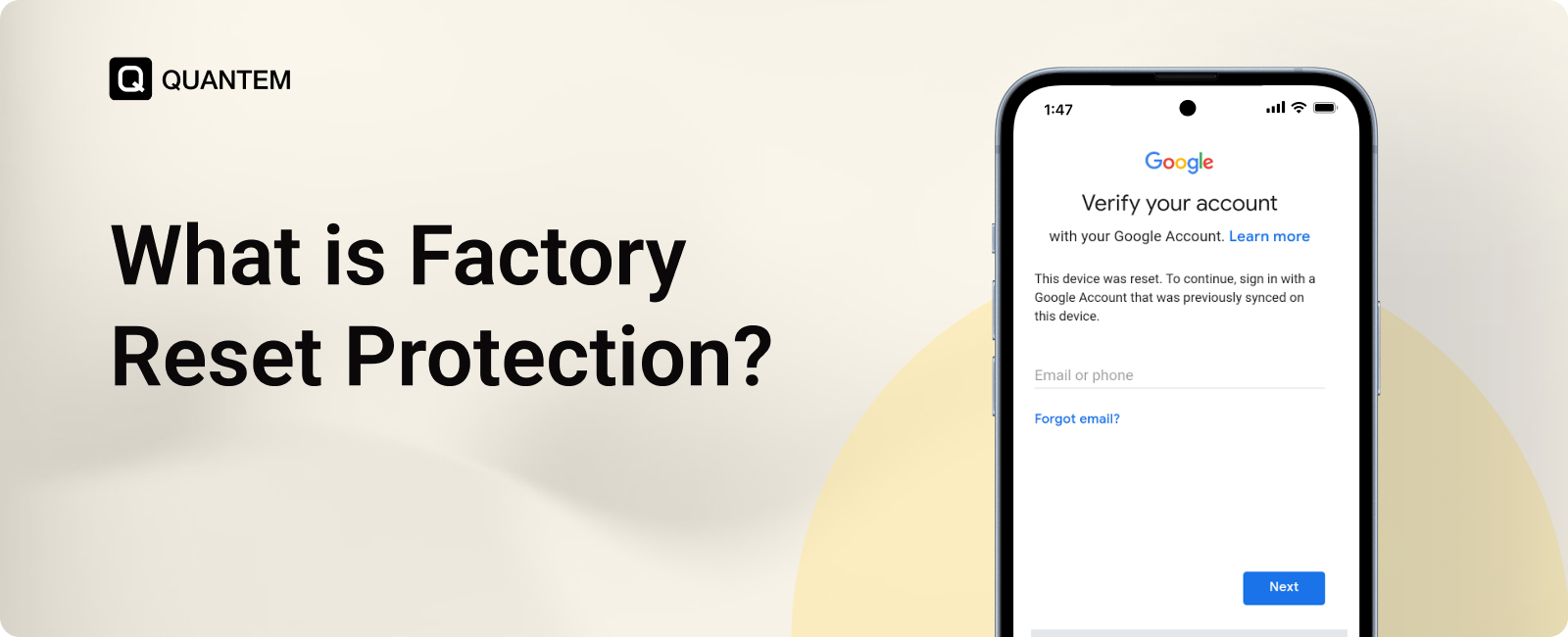 What is Factory Reset Protection (FRP) on Android Devices?