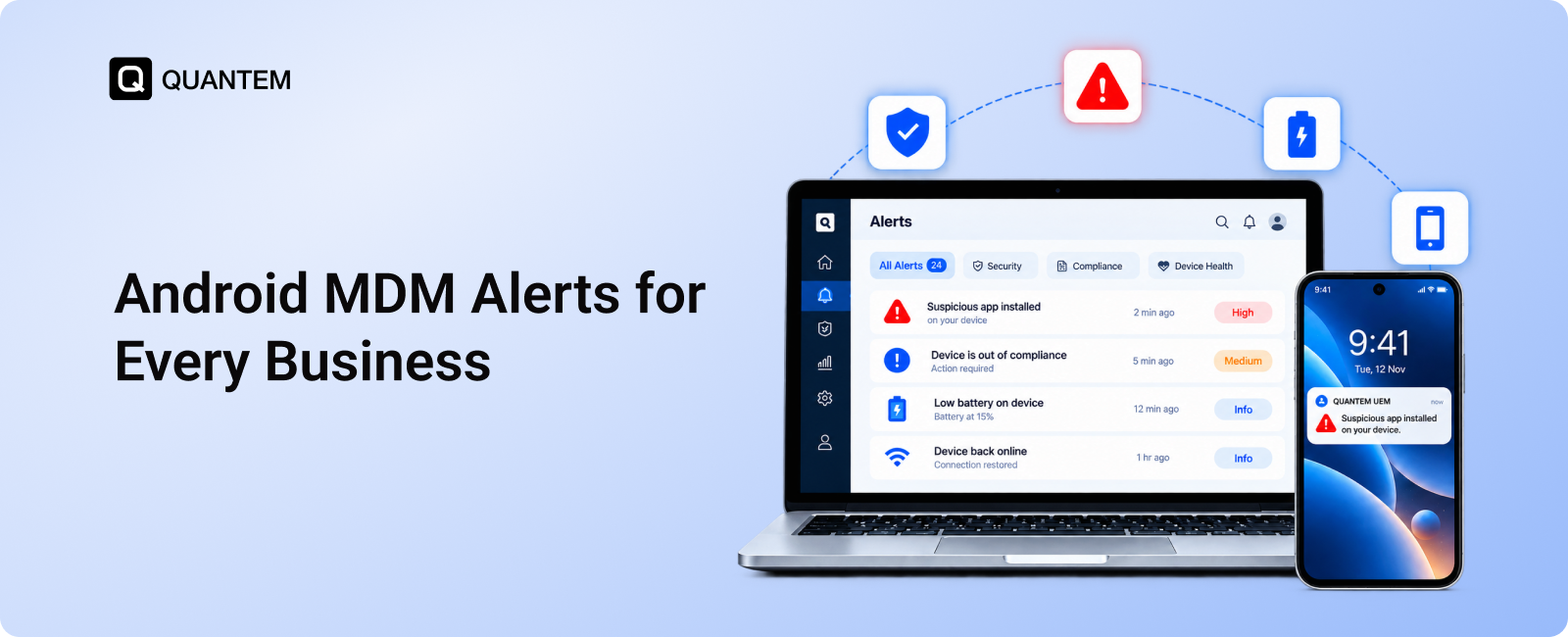 13 Essential Android MDM Alerts Every Business Should Use