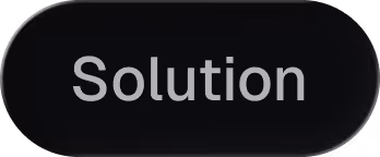 Black rounded rectangular button with the word 'Solution' in gray text.