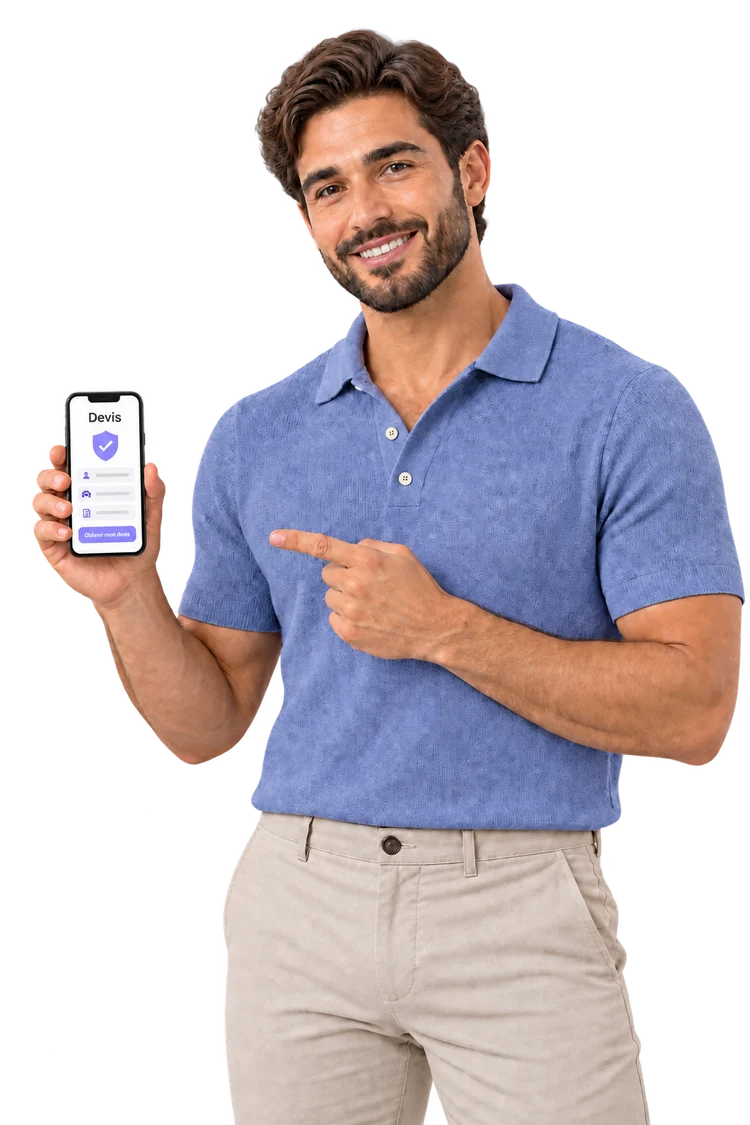 Conseiller avec son téléphone