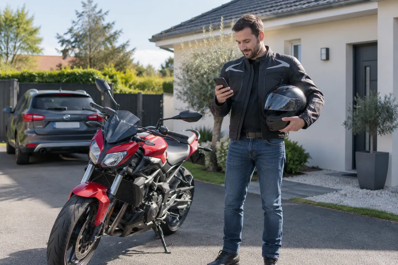 Se réassurer en deux-roues : préparer un dossier sans retard