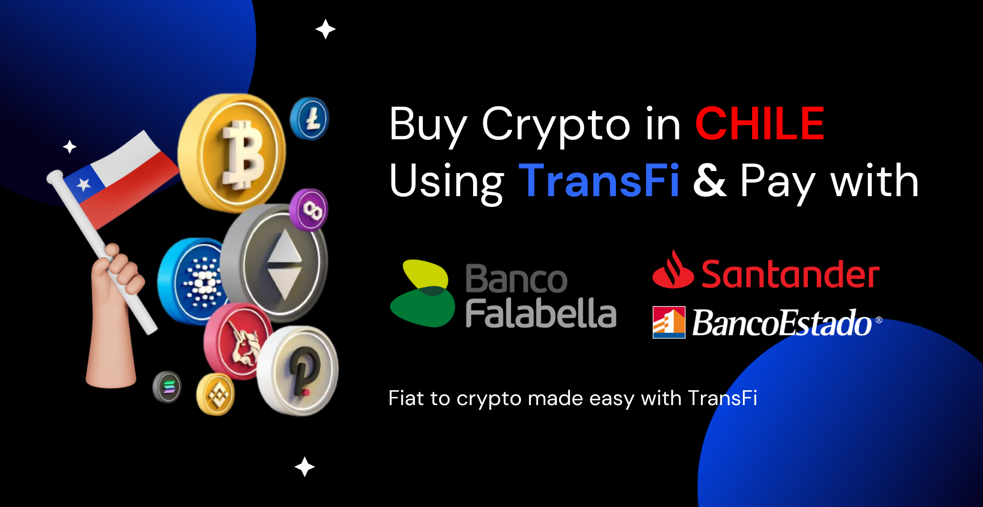 TransFi enables crypto onramps in Chile using WebPay, ServiPag and Bank Transfers