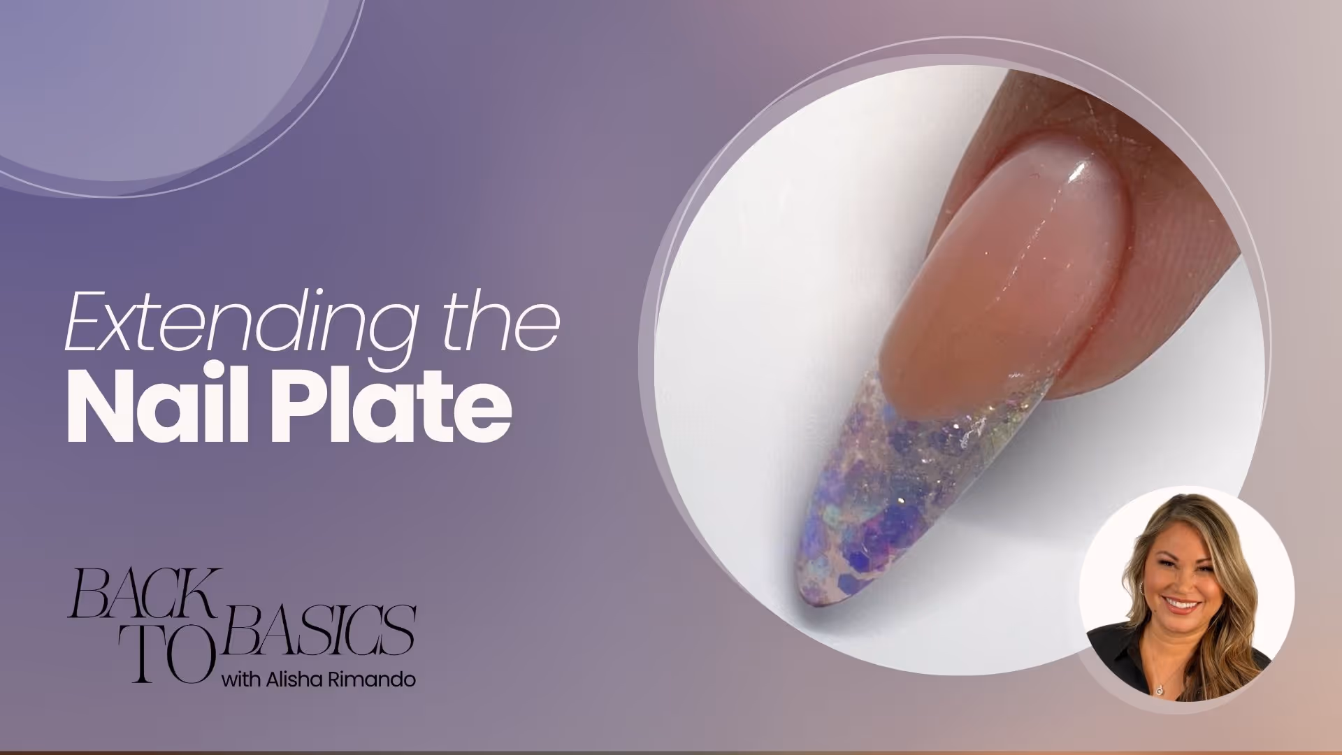 How to Extend the Nail Plate with Acrylic