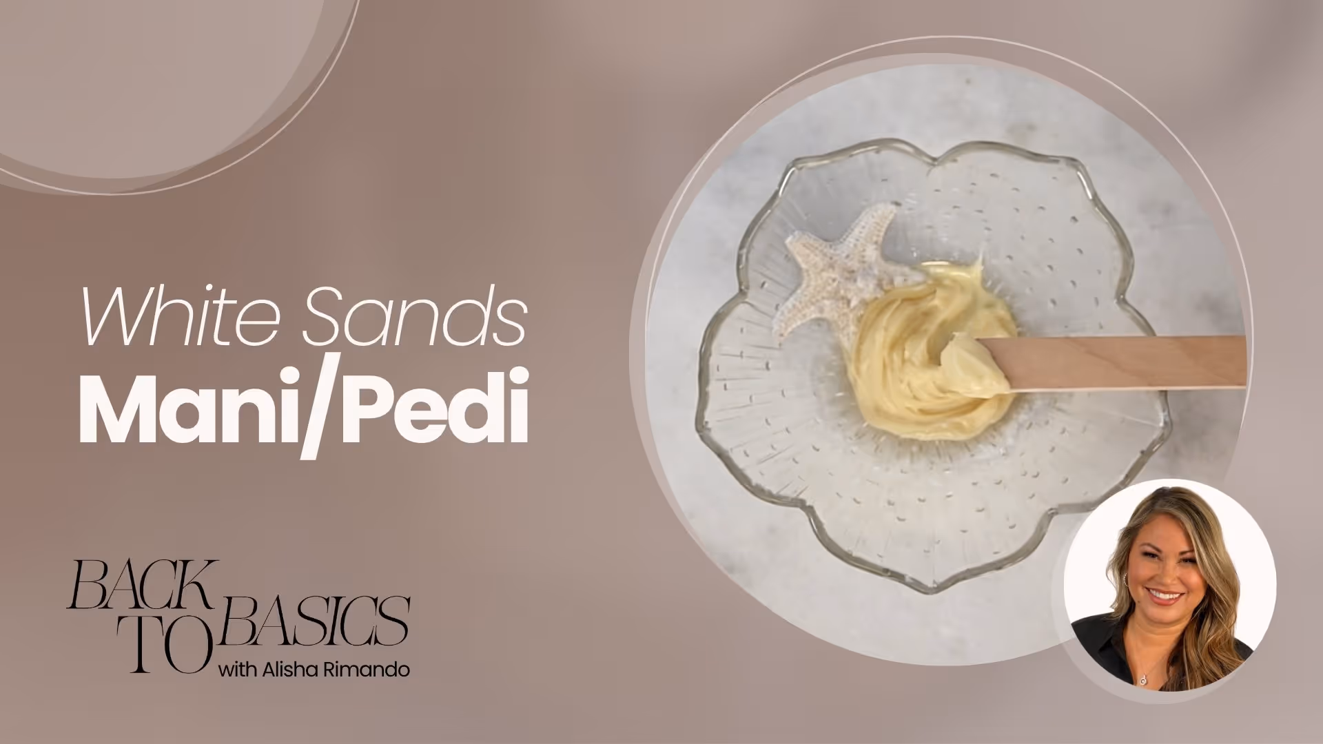 Summer White Sands Manicure and Pedicure Service