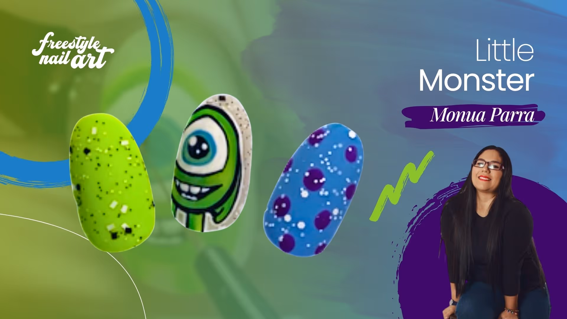 Little Monster | Hand Painted Character