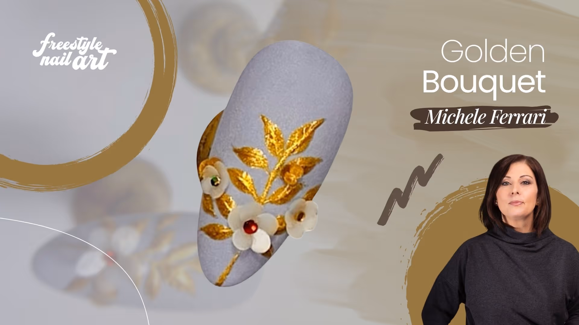Golden Bouquet | Chrome Detailed Design
