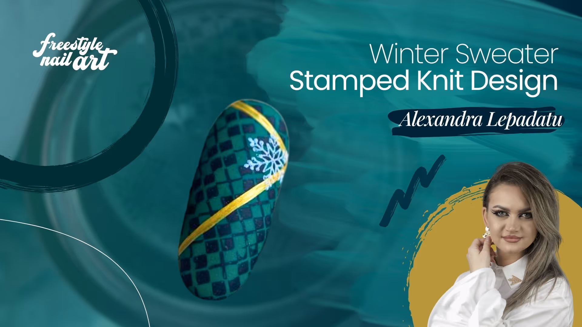 Winter Sweater | Stamped Knit Design