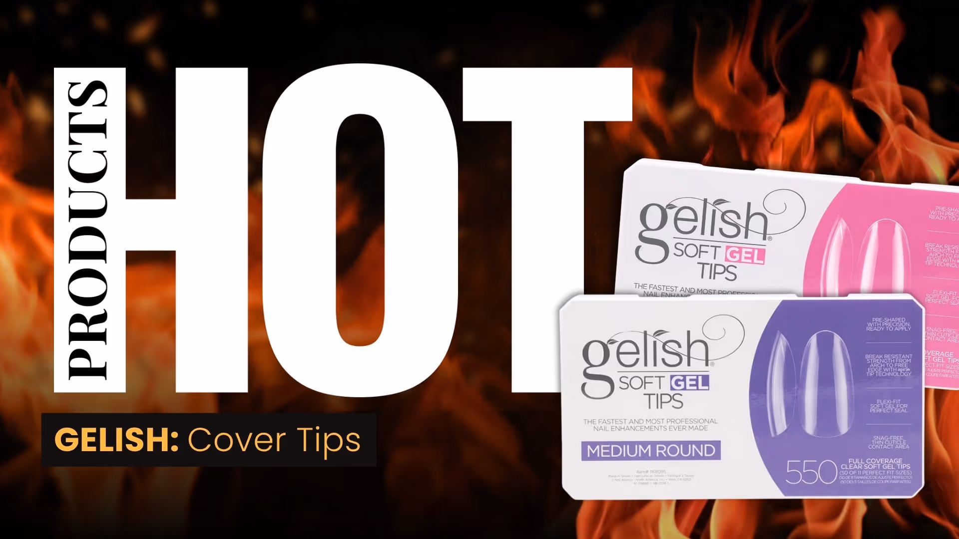 Gelish Cover Tips Review | Fast Full Cover Nail Extensions