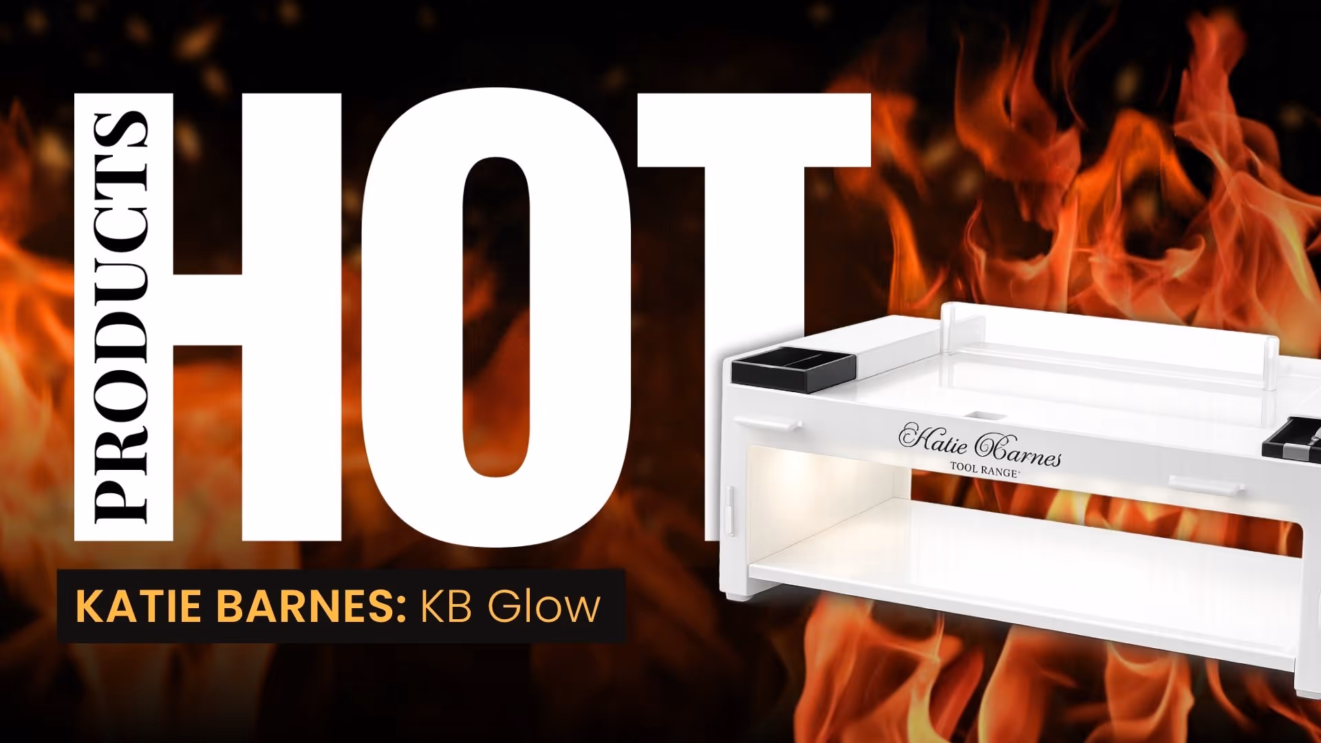 KB Glow by Katie Barnes Review | Nail Filming & Photography Light