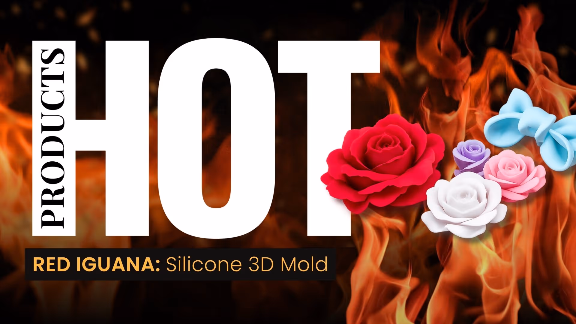 Red Iguana Silicone Molds Review | 3D Nail Art Made Easier