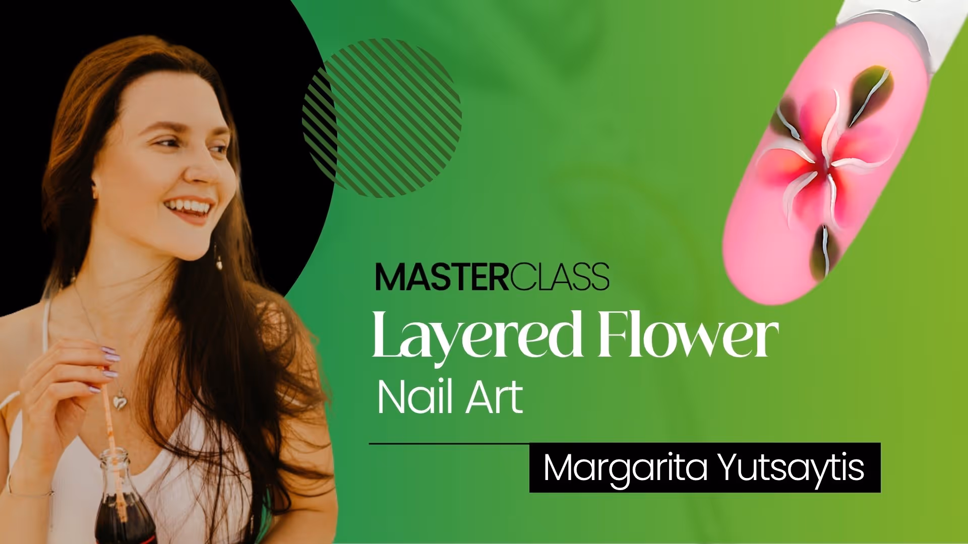 Layered Flower Nail Art: Hand-Painted Floral Techniques | Margarita Yutsaytis MasterClass