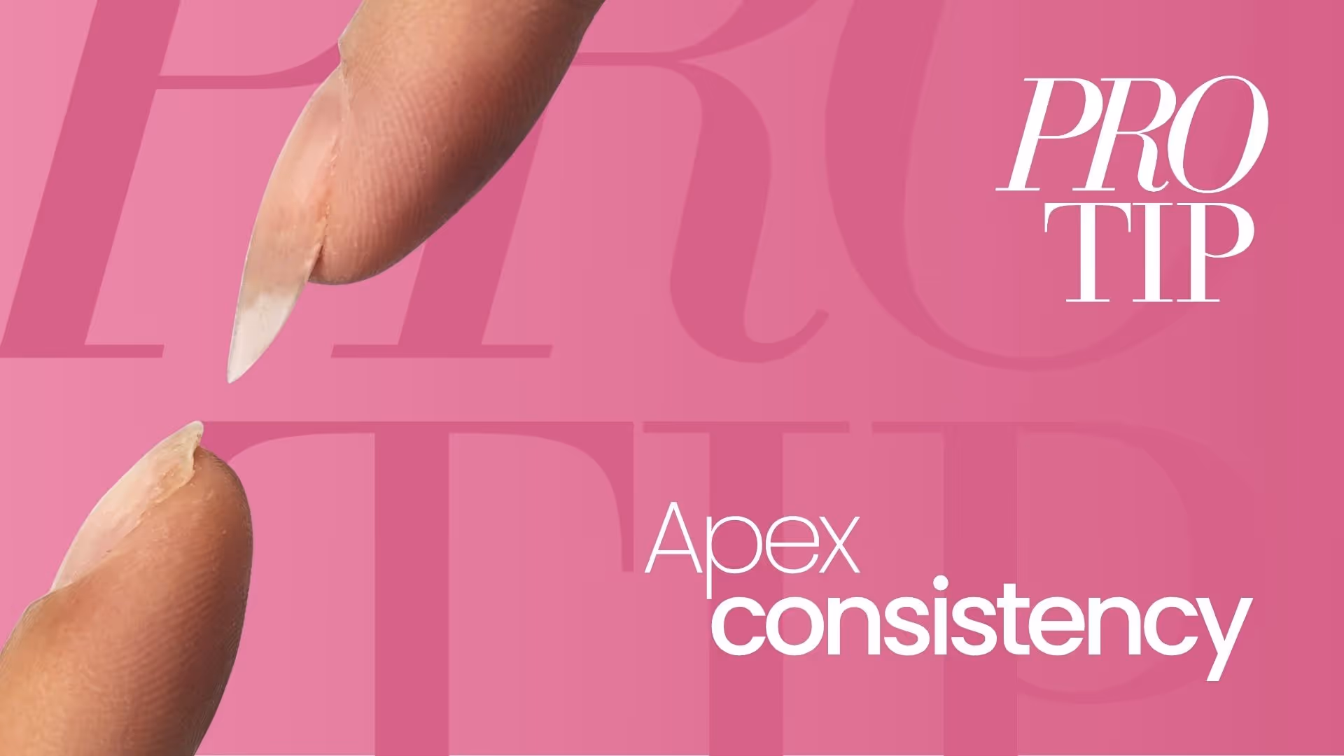 How to Place the Apex Correctly on Every Nail | Pro Tip
