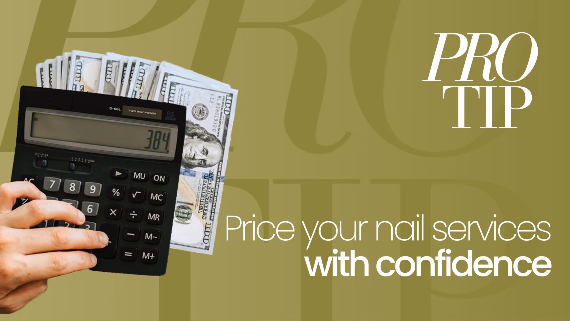How to Price Your Nail Services with Confidence | Pro Tip