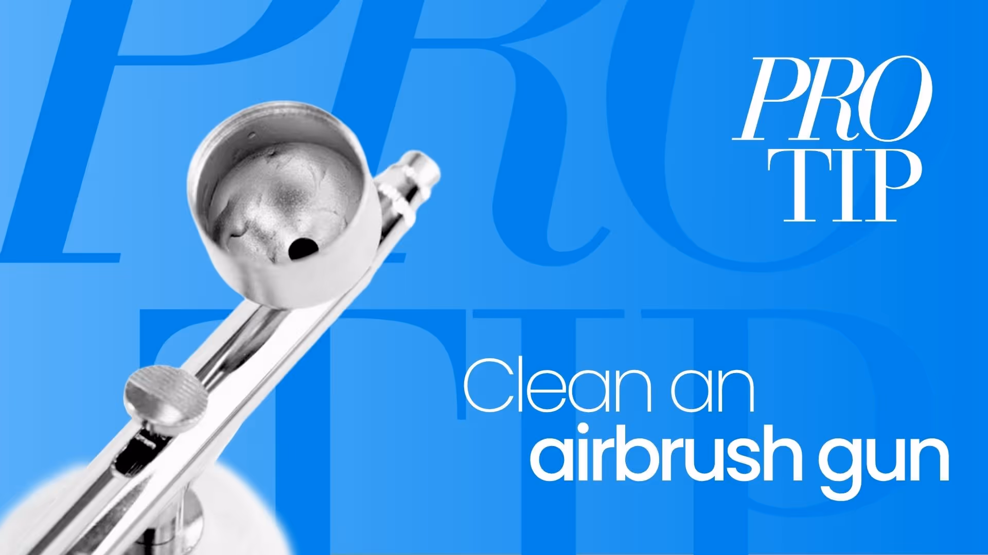 How to Clean an Airbrush Gun for Nail Art | Pro Tip