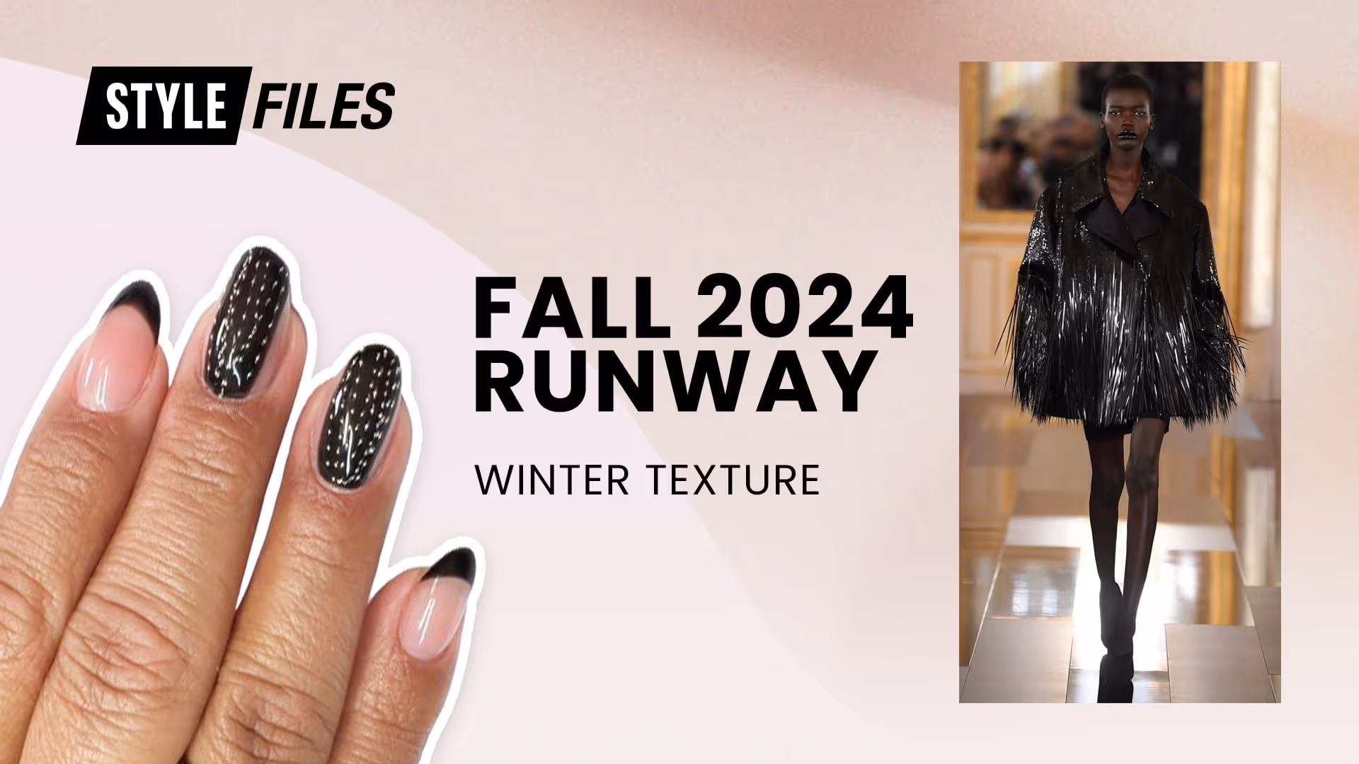 Runway Nails: Fall 2024 Plaid Mixed Pattern Design