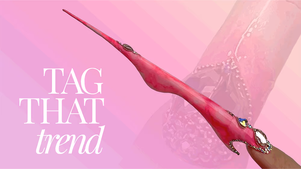 Love Is The Point Extreme Stiletto Nail Tutorial