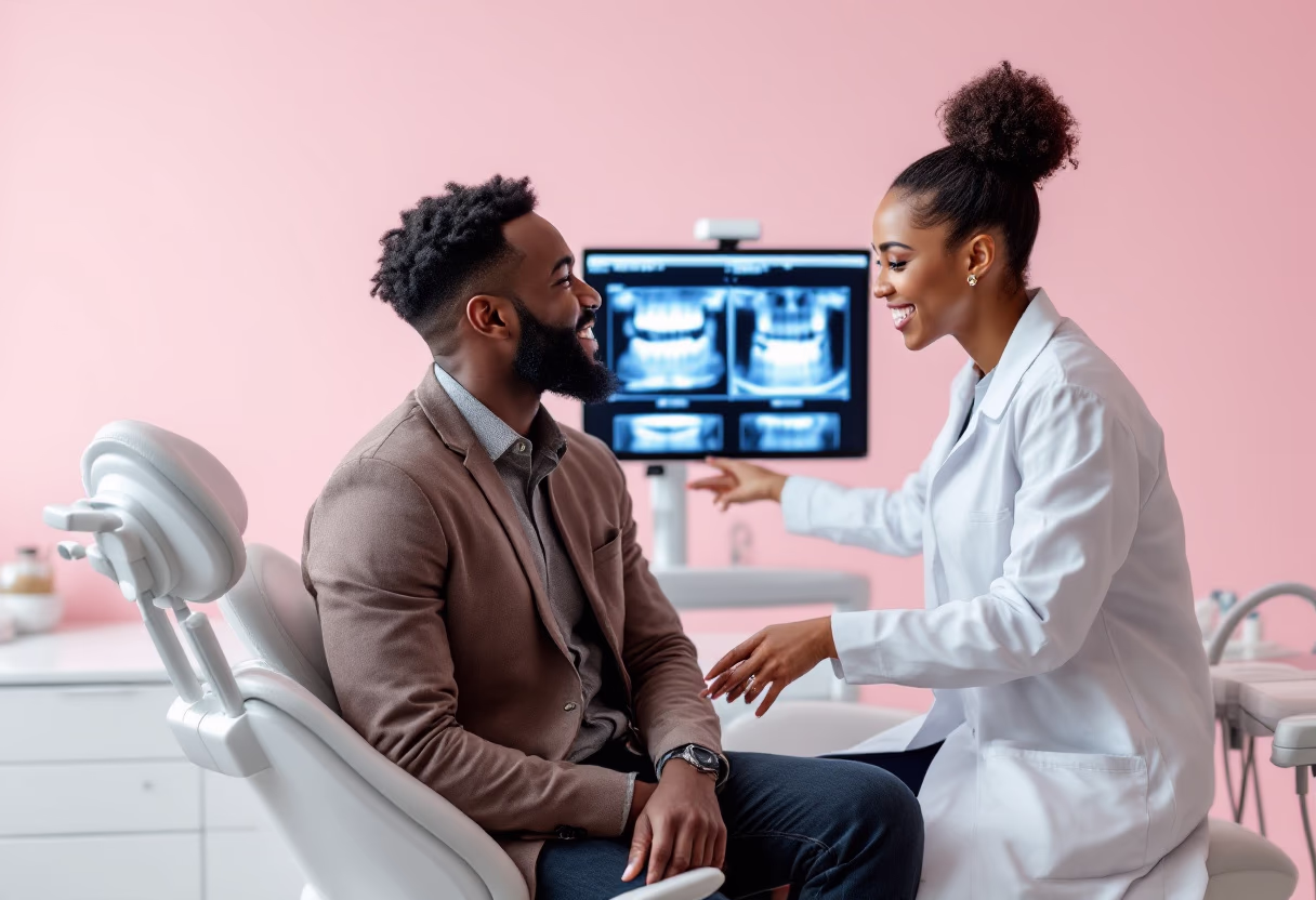 image of patient consultation (dental office)