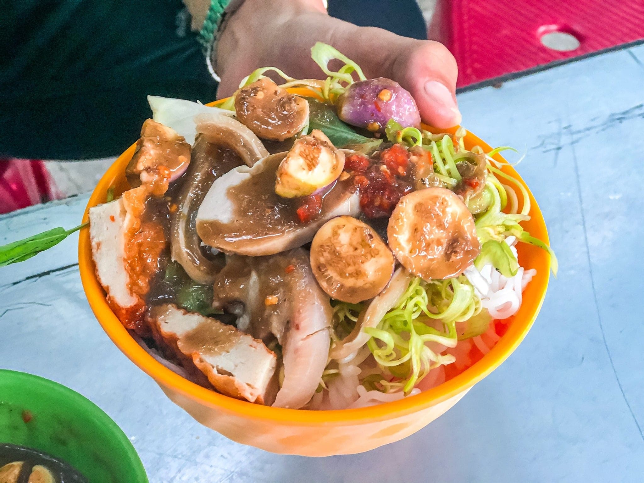 Bún mắm nêm Phan Rang Ninh Thuận