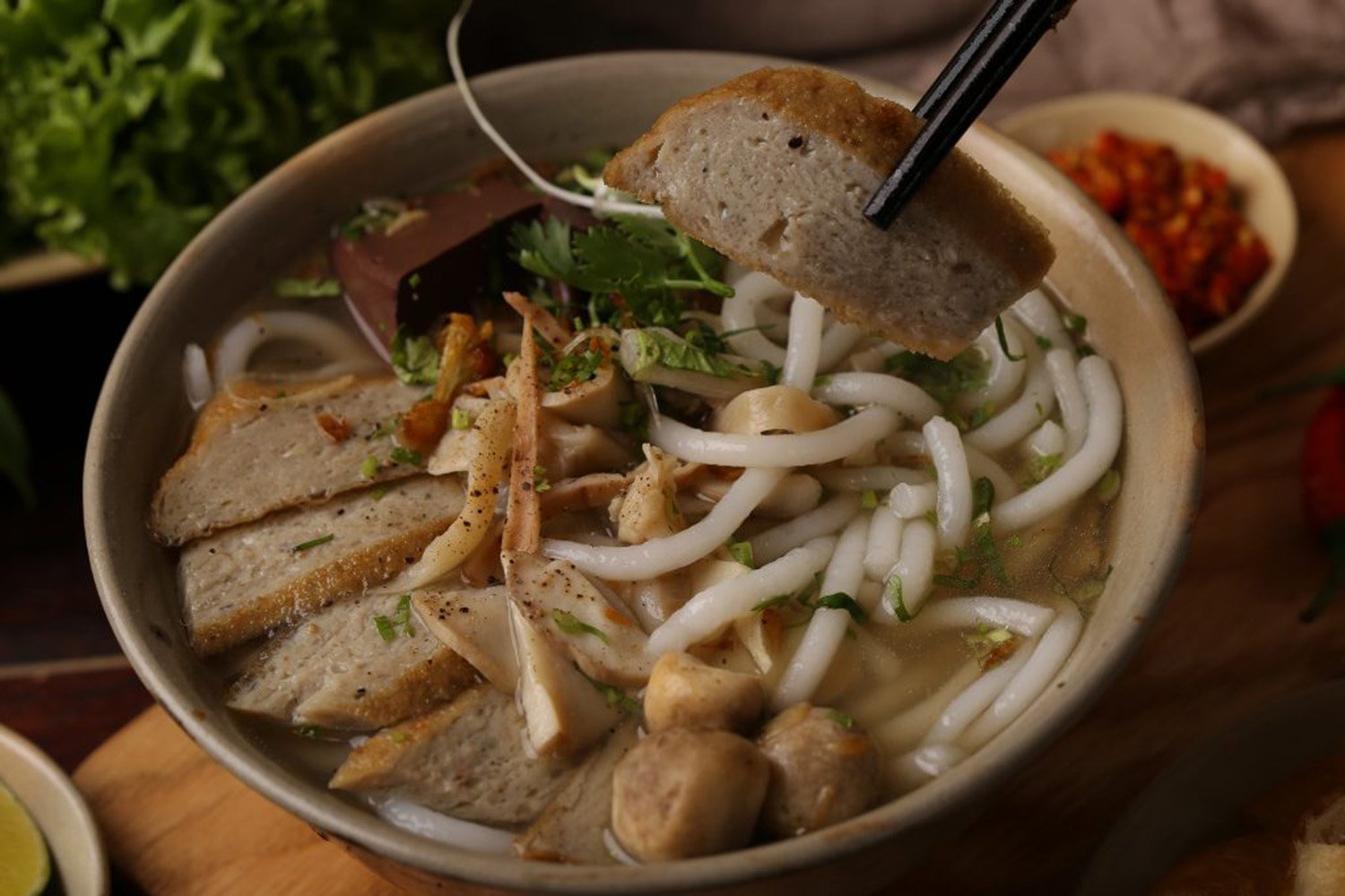 Bánh canh chả cá Ninh Thuận