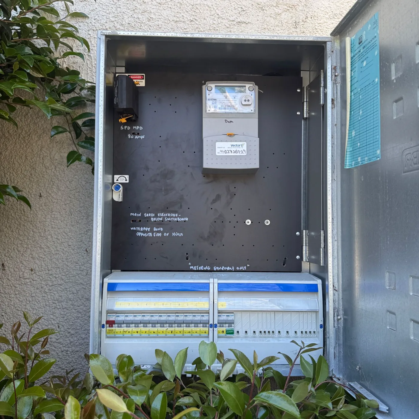 Switchboard with protection for the new dedicated laundry circuit