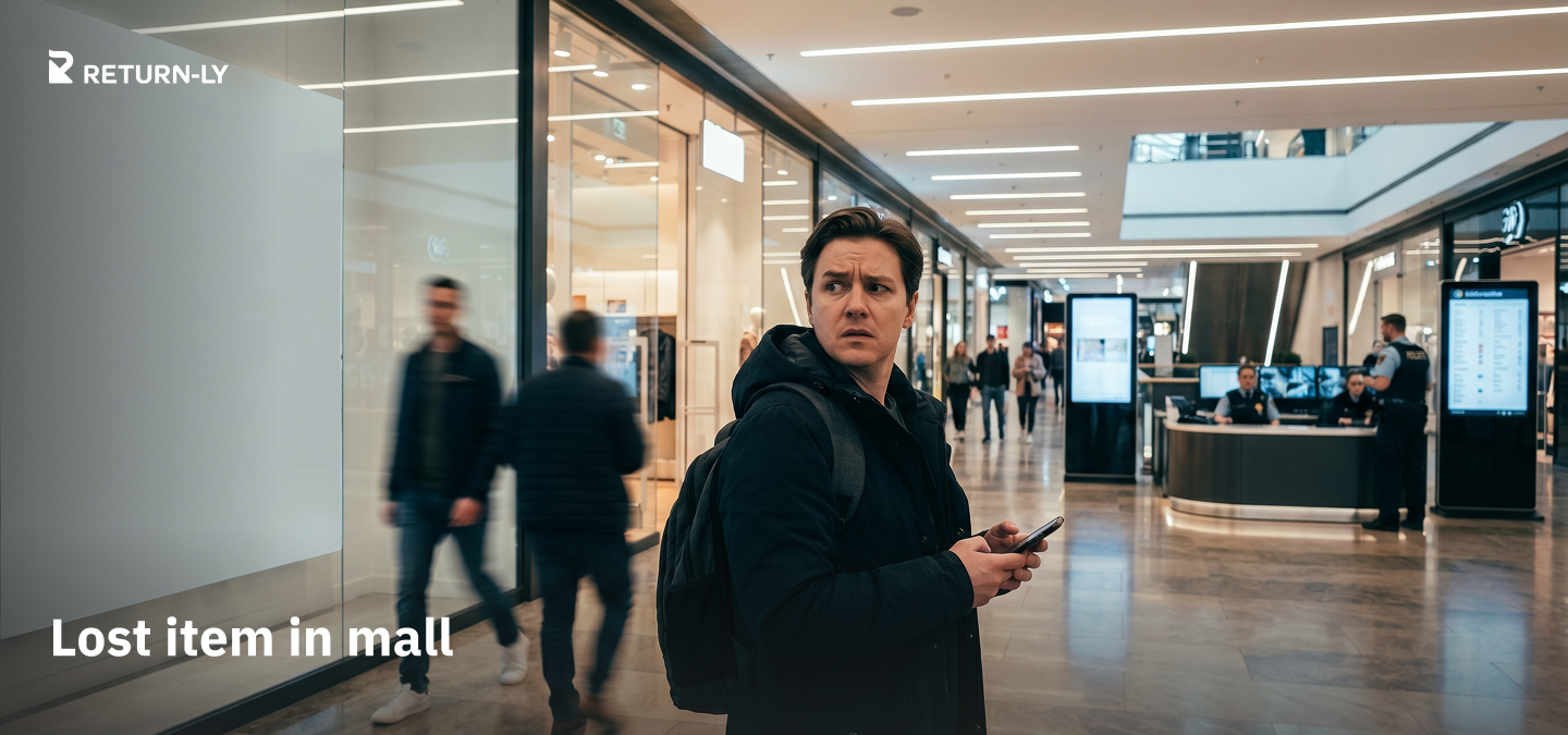 Lost item in mall