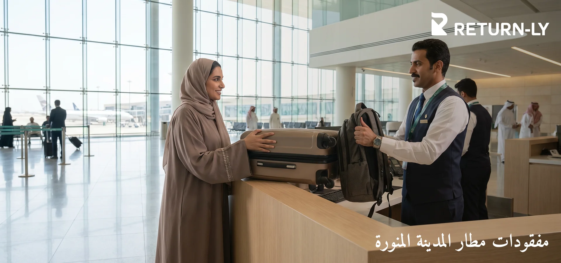 مفقودات مطار المدينة المنورة