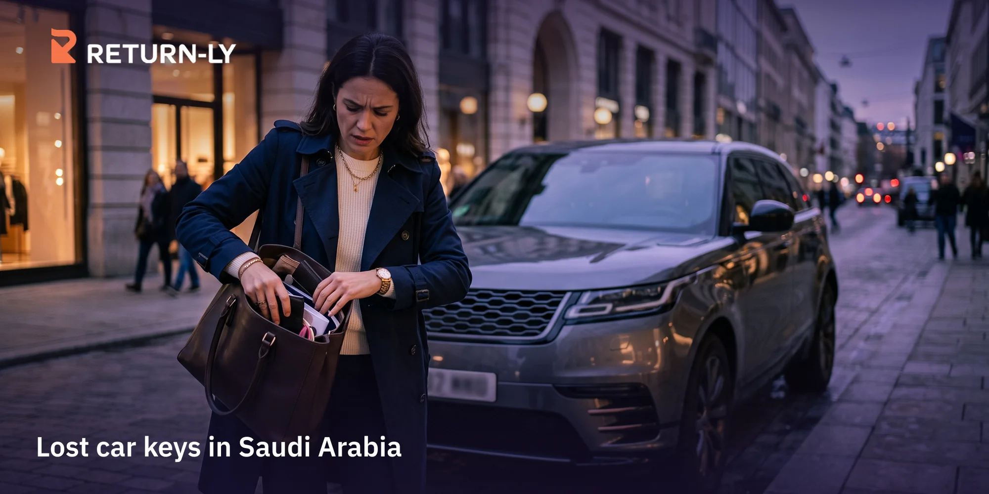 Lost car keys in Saudi Arabia