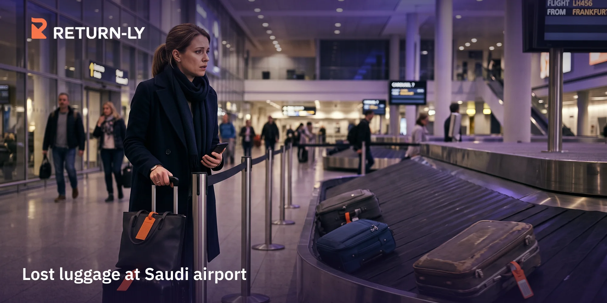 Lost luggage at Saudi airport