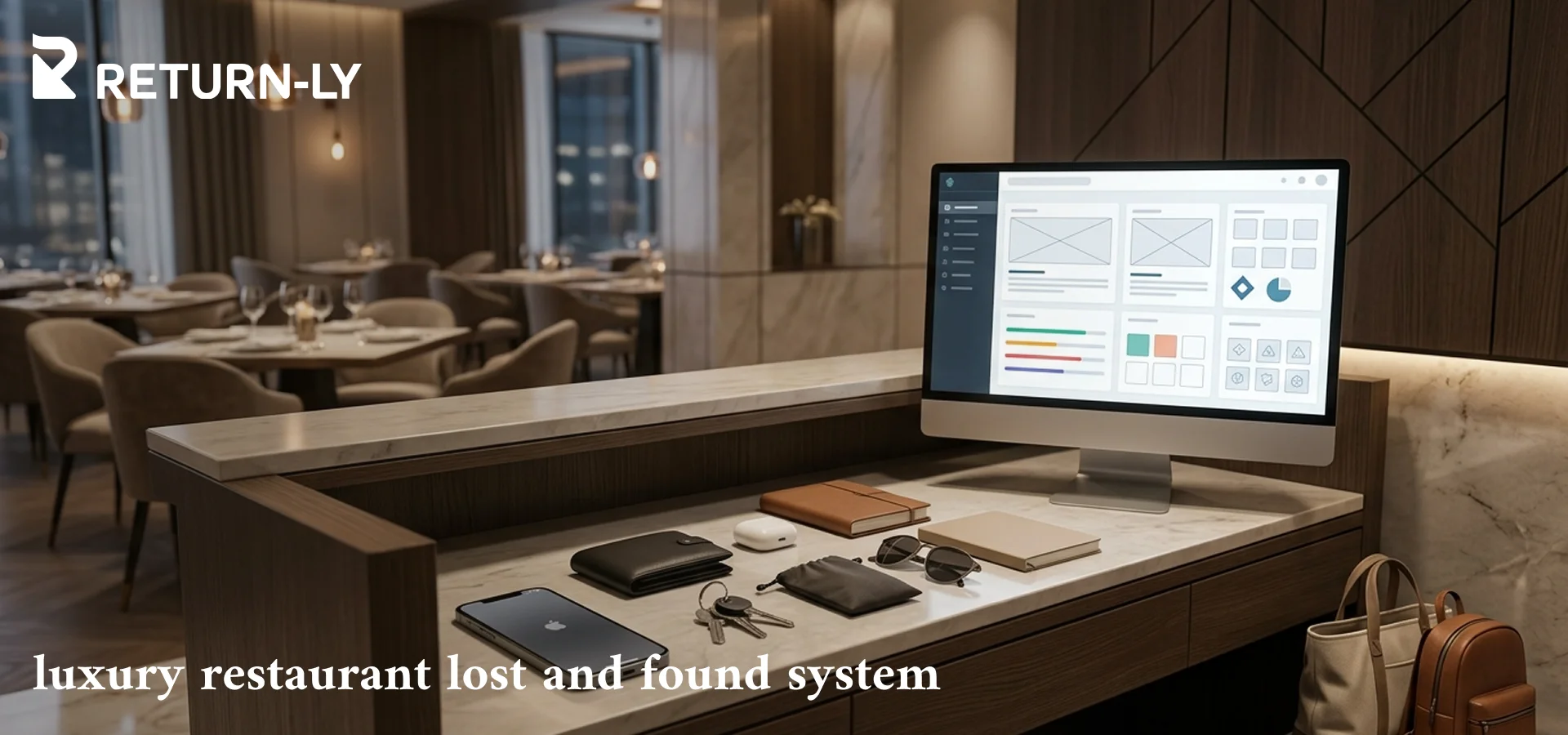 luxury restaurant lost and found system