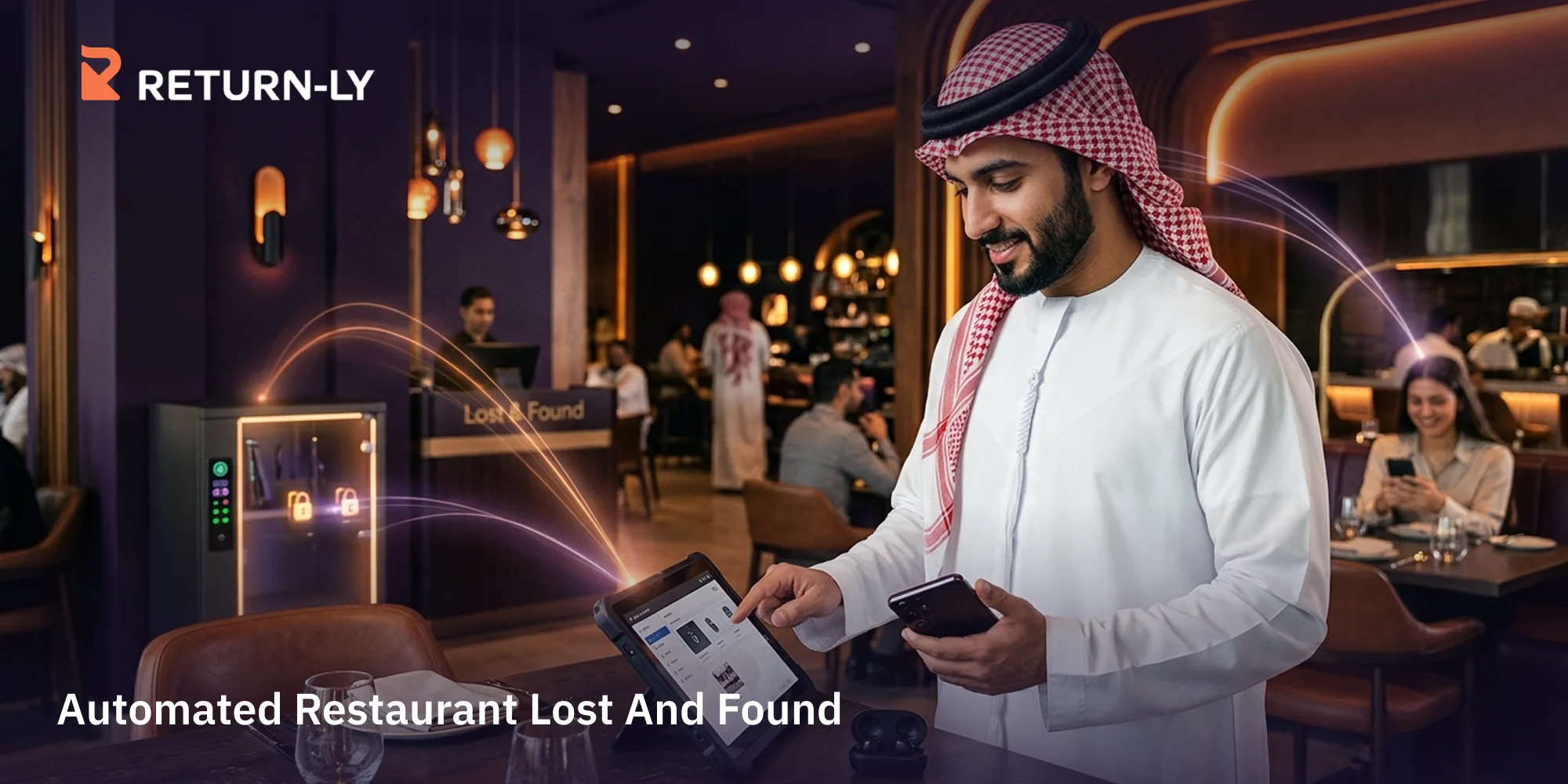 automated restaurant lost and found