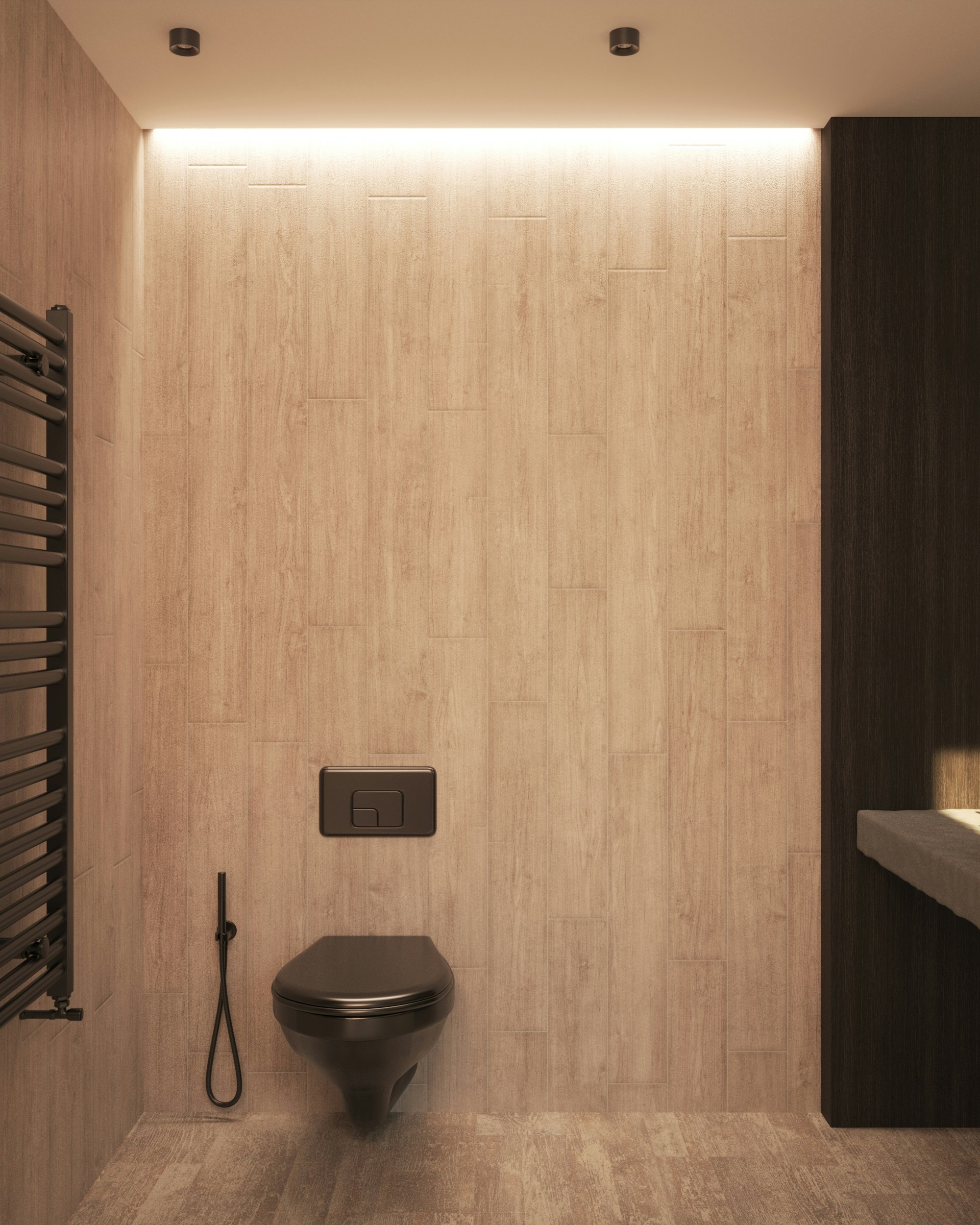 Appartement signature — écrin sombre