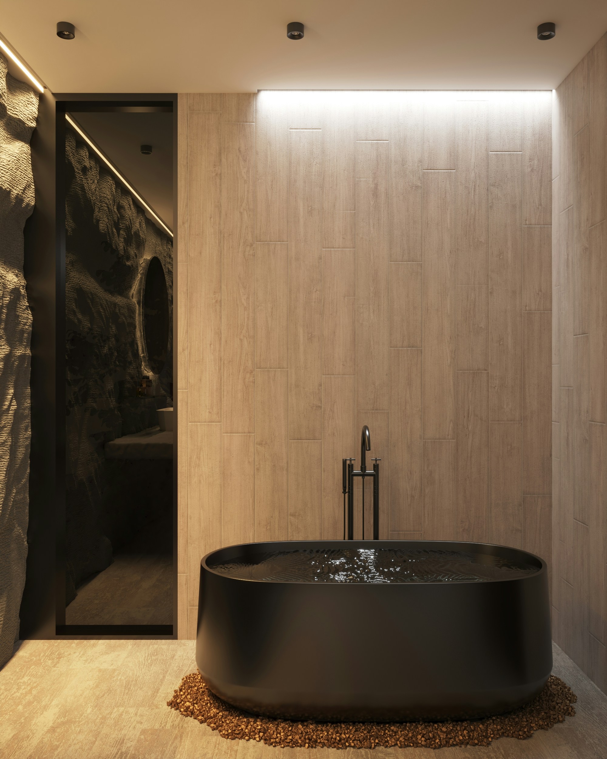 Appartement signature — écrin sombre