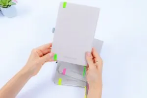 Das agile Notizbuch von auรen