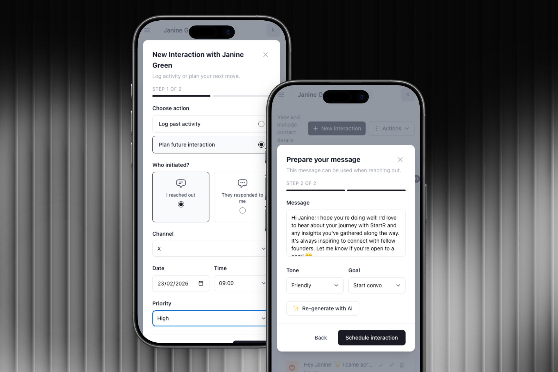 [interface] screenshot of the dashboard interface (for an ai developer tools)