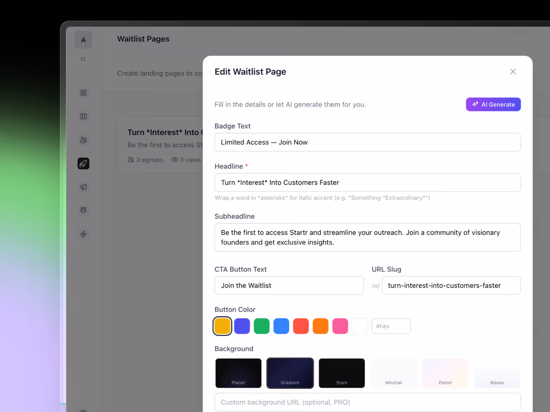 image of an individual using productivity software