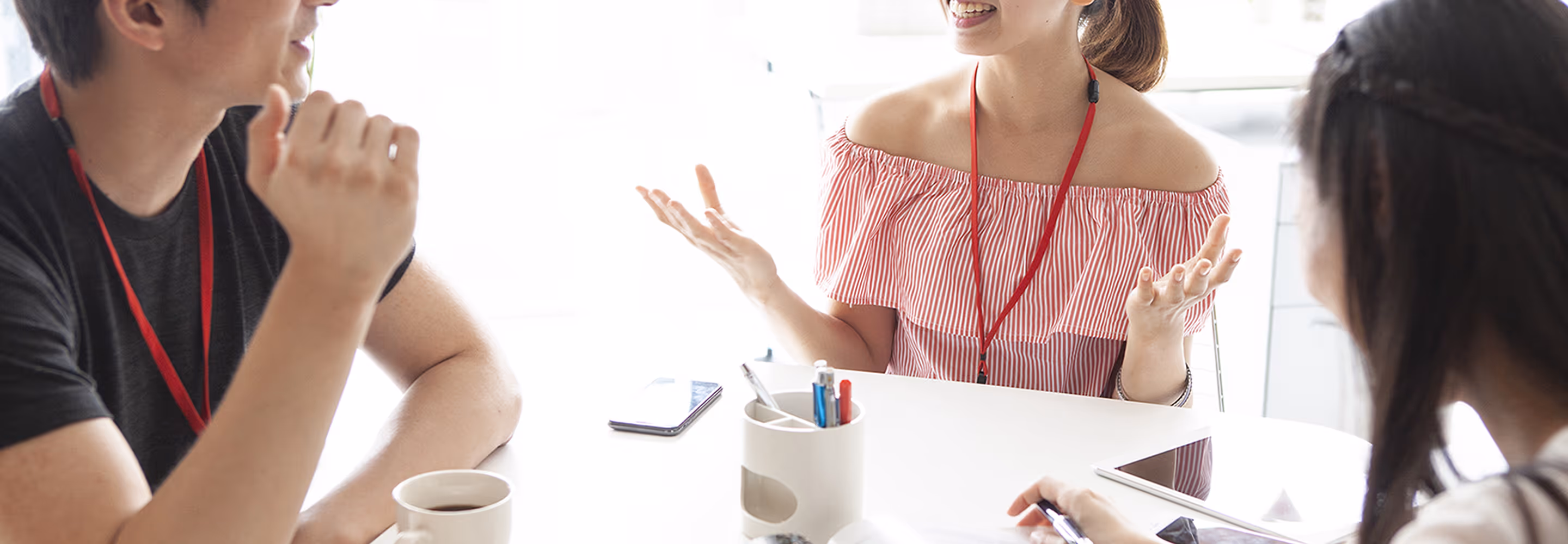 キャスティング依頼の流れ — 打ち合わせイメージ