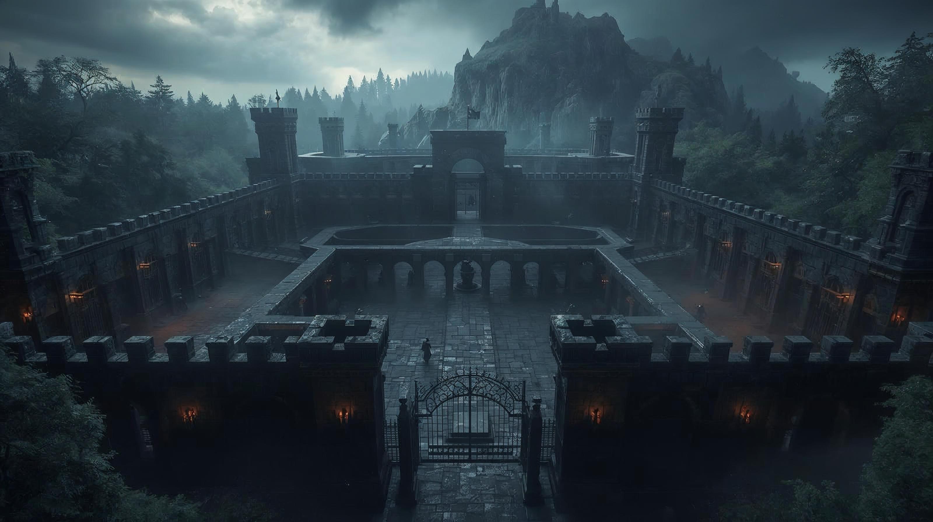 image of an exotic destination landscape (for a travel tech)