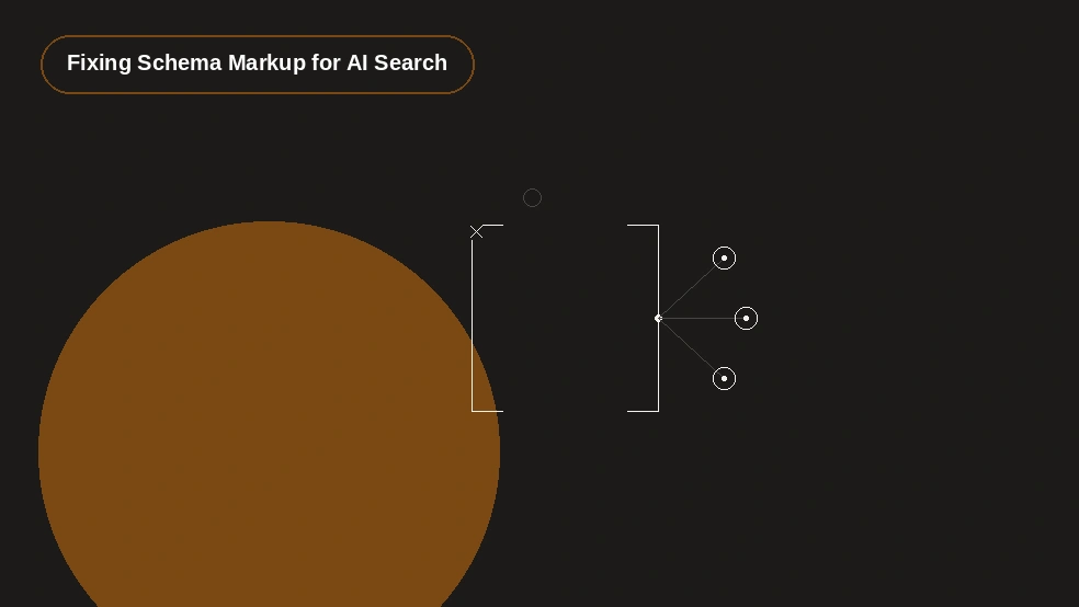 Schema markup for AI search
