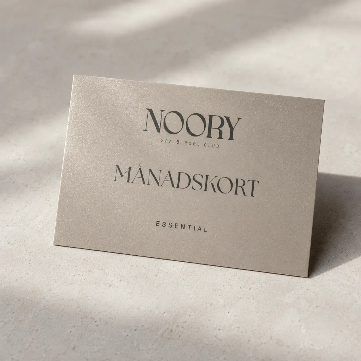 Noory Spa & Pool Club månadskort Essential