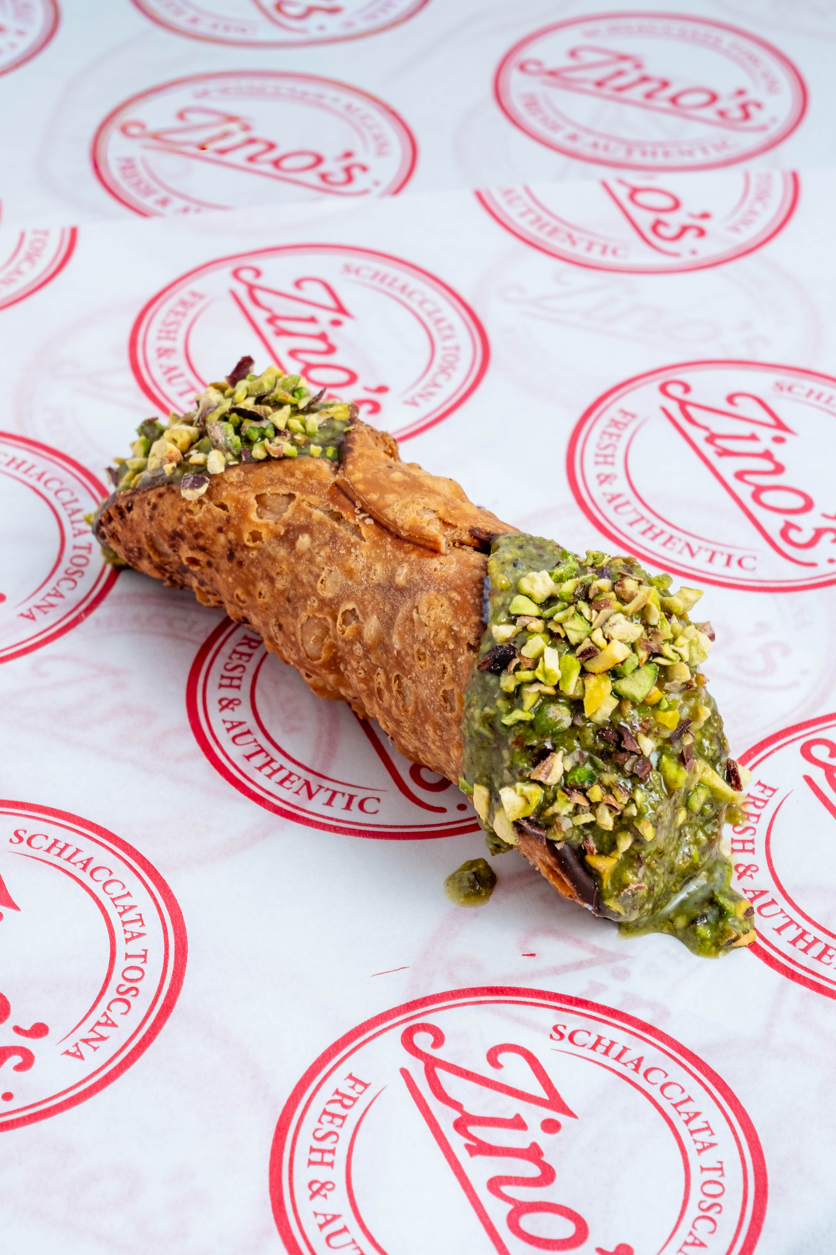 Cannoli met pistache van Zino's