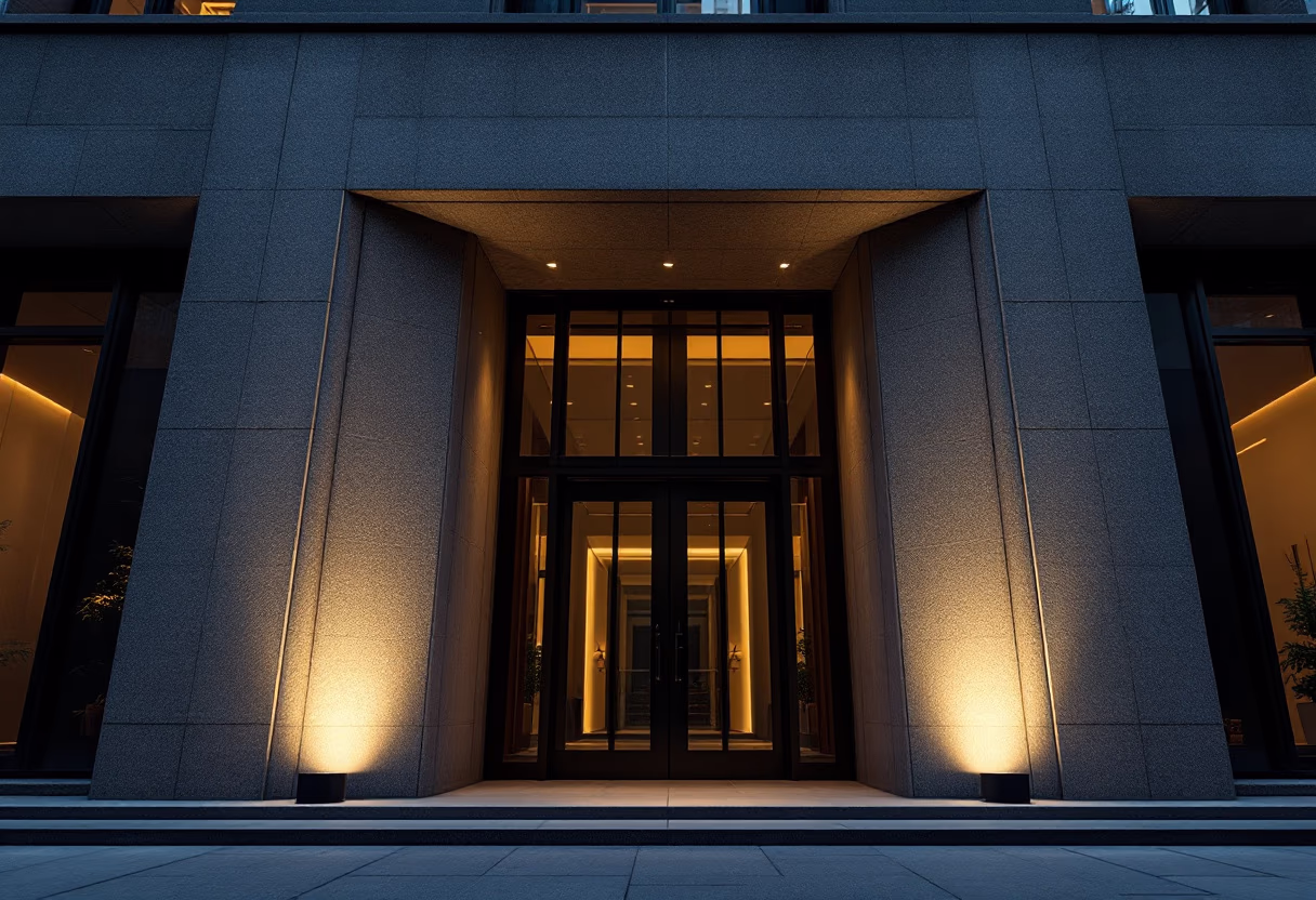 image of architect firm building entrance