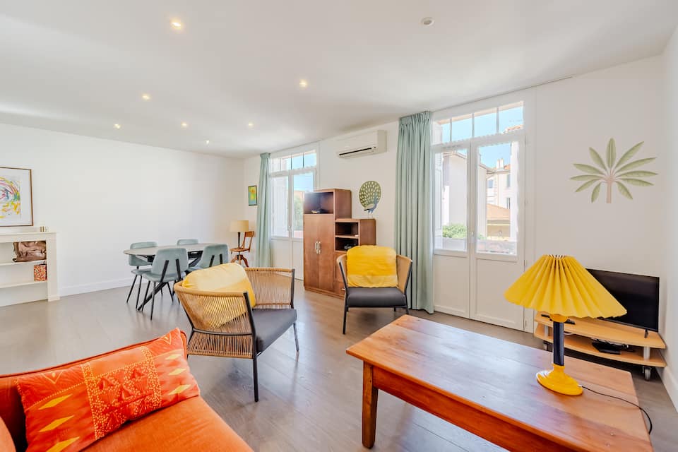 Appartement climatisé au Mourillon